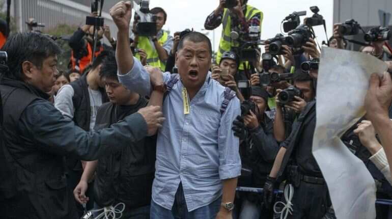 Trump calls arrested Hong Kong media mogul Jimmy Lai 'brave man'