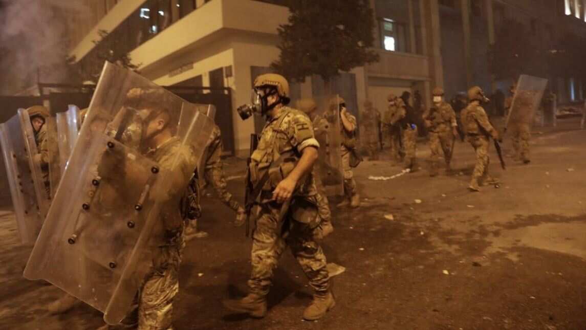 A battle zone