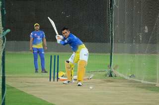 Watch: MS Dhoni and Co. gear up for IPL 2020 with a practice match