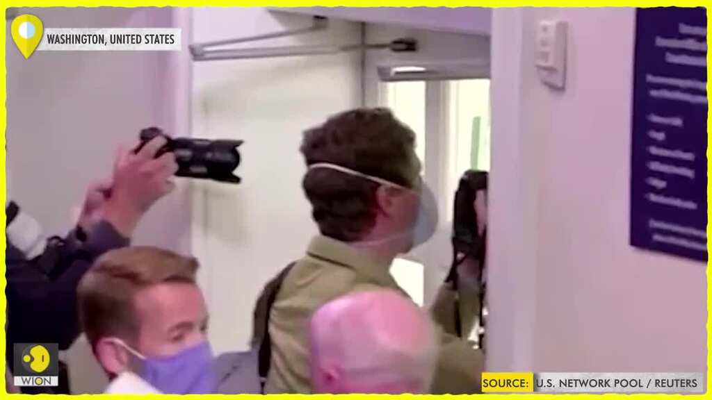 Trump escorted from briefing after shooting near White House