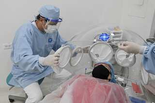 WHO urges people to delay routine dental work due to virus transmission