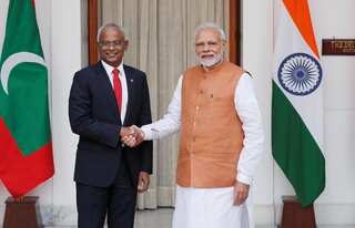 India announces $250 million support for Maldives
