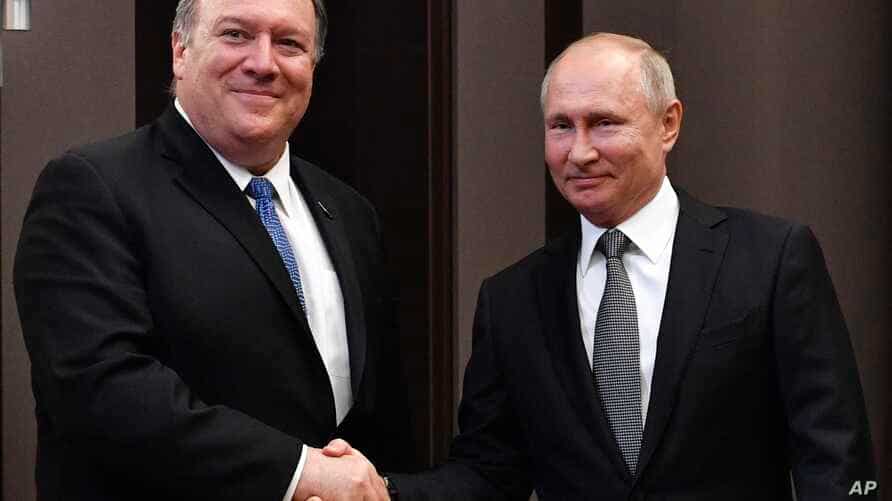 Pompeo warns Russia against bounties on US soldiers