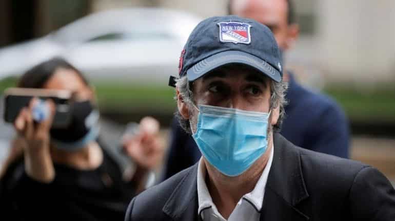 Book trouble: Trump's ex-lawyer, Michael Cohen, accuses him of colluding with Russia to win elections