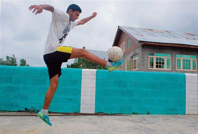 Kashmir Connect: Kashmiri teenager's football tricks go viral