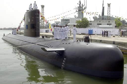 Now, Pakistan submarine parked along with Chinese warships in Karachi