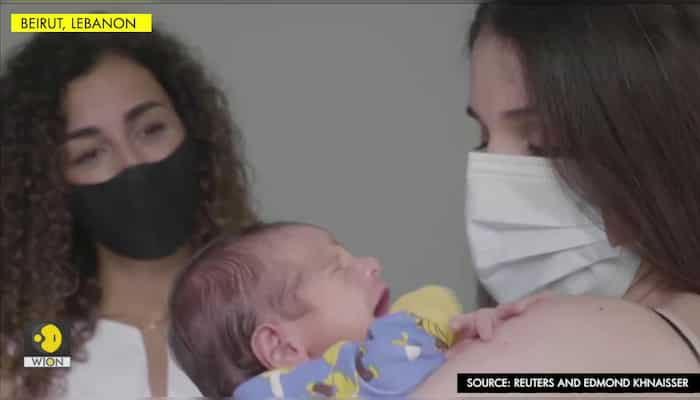 The story behind "miracle" baby George: a baby as old as Beirut's blast 