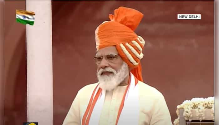 Indian PM Narendra Modi speech at Red Fort: "Self-reliant India is in the minds and heart of every Indian"