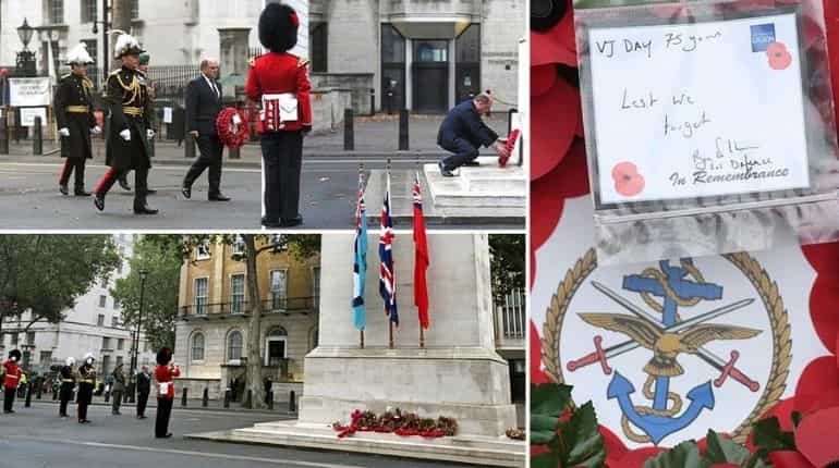 Victory over Japan Day: Boris Johnson pays tribute to World War II veterans Victory over Japan Day: Boris Johnson pays tribute to World War II veterans