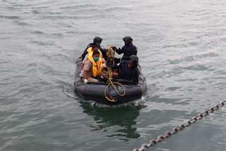 Indian Coast Guard conducts joint patrol and training with marine police