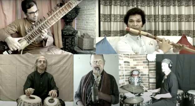 Indian, Australian artists come together on India's Independence Day for joint composition