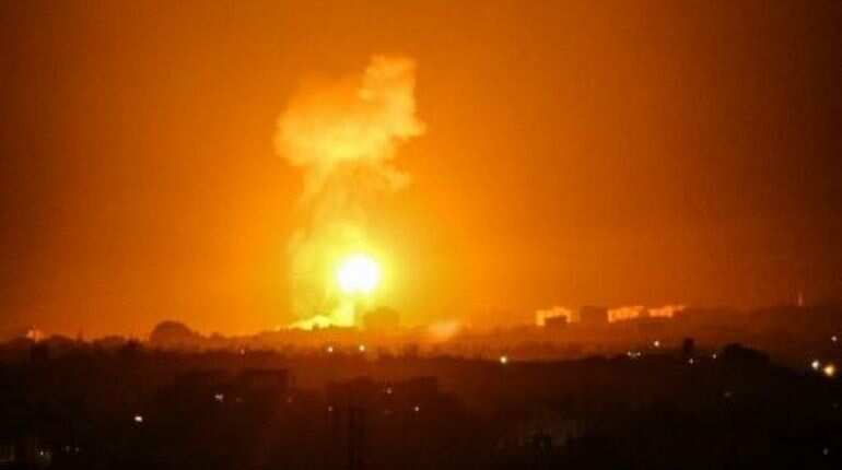Israel warplanes strike Gaza following rocket fire