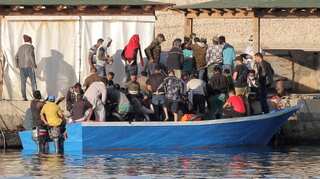 Number of migrants landing in Italy more than doubles in past year