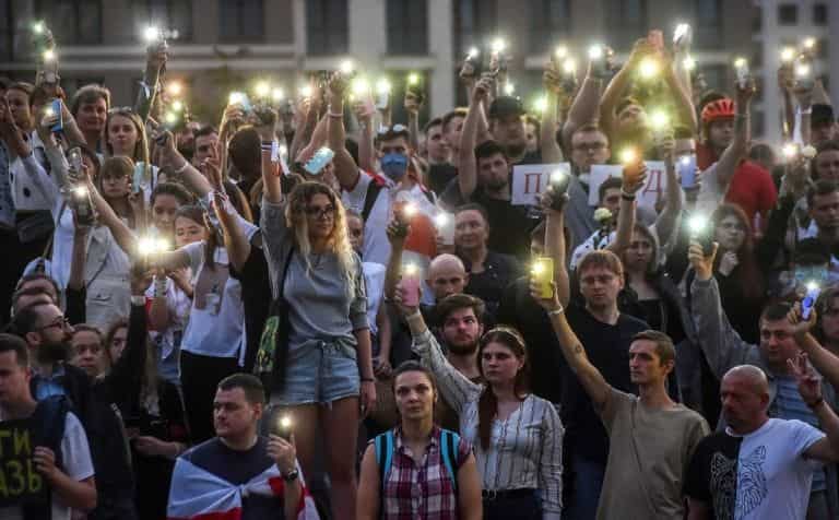 Belarus opposition to 'March for Freedom' a week after disputed vote Belarus opposition to 'March for Freedom' a week after disputed vote