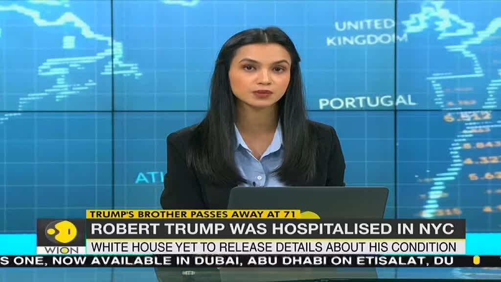 US President Donald Trump's younger brother dies at 71