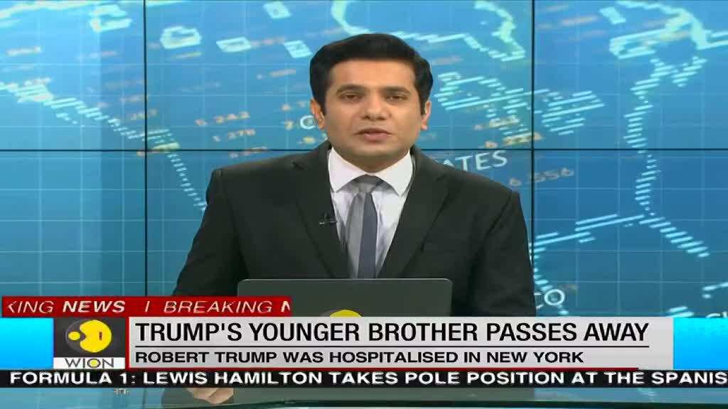 US President Donald Trump's younger brother Robert Trump passes away