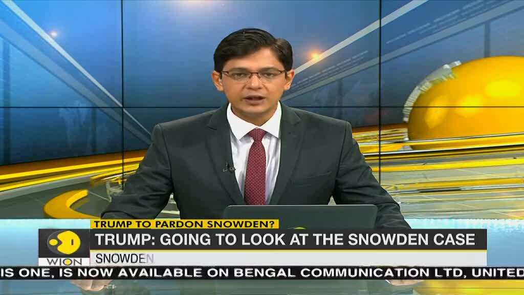 Edward Snowden asks to return to US; Trump to 'take a look' at pardoning