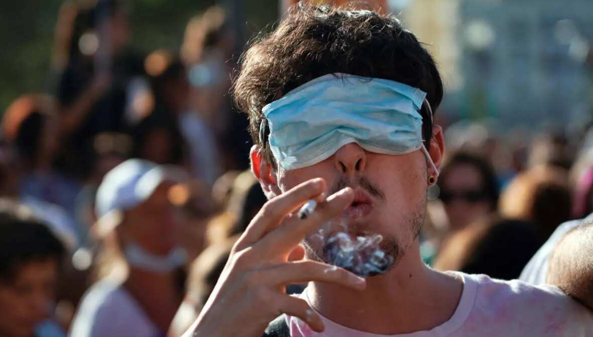 Anti-mask protests held across Spain as COVID-19 cases rise Anti-mask protests held across Spain as COVID-19 cases rise