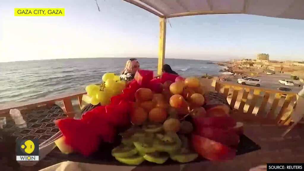 'Dream destination' cafes offer taste of paradise in blockaded Gaza Strip