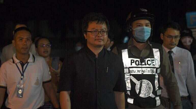 Thai police arrest activist over monarchy protest