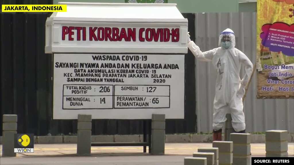 Faux coffins: Indonesian capital adopts novel scare tactic to fight coronavirus