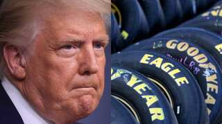 'Don't buy Goodyear tyres,' says Trump after company bans MAGA caps