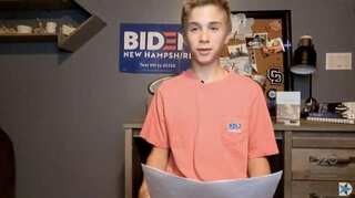 13-year-old boy with stutter wins heart after speech at Democratic Convention