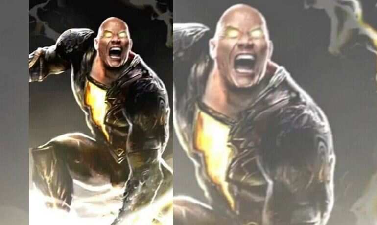 Dwayne Johnson share his first look from DC's 'Black Adam'