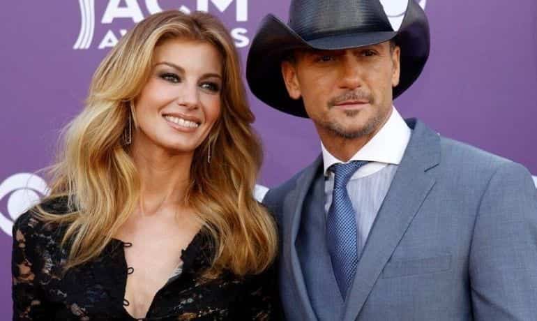 Tim McGraw jokes he's been married to Faith Hill for 82 years