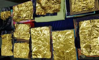 Hidden in cardboard sheets, gold foil seized at Chennai airport