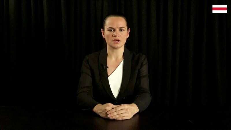 Belarusian opposition leader sees herself as a symbol of change Belarusian opposition leader sees herself as a symbol of change