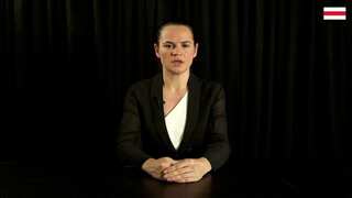 Belarusian opposition leader sees herself as a symbol of change