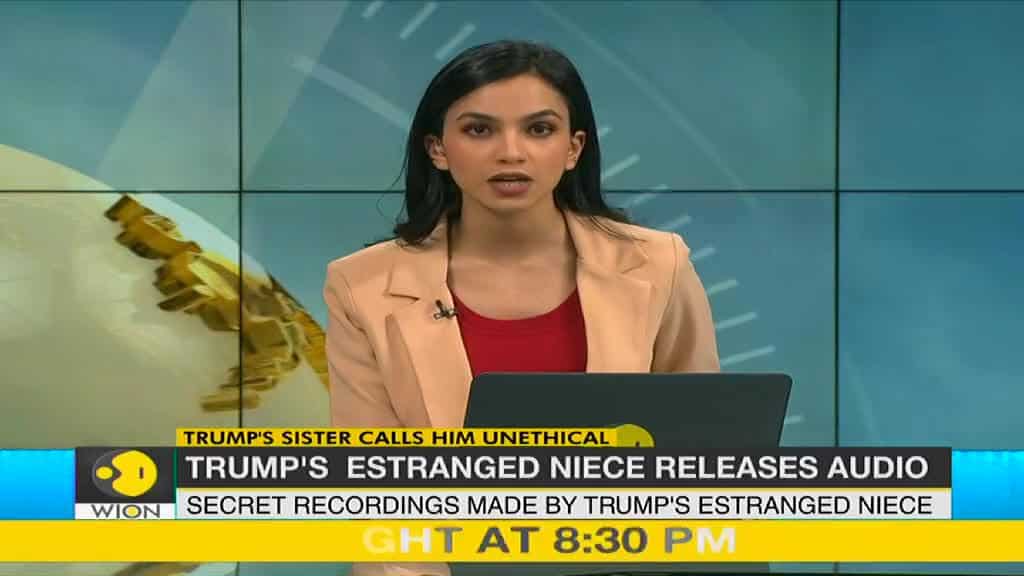 Trump's Sister calls him 'Cruel' in a audio secretly recorded by her Niece