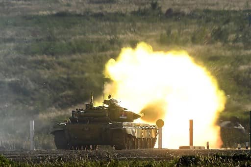 Tank manouvere