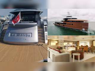 Russian billionaire Oleg Tinkov’s superyacht 'La Datcha' is ready to sail