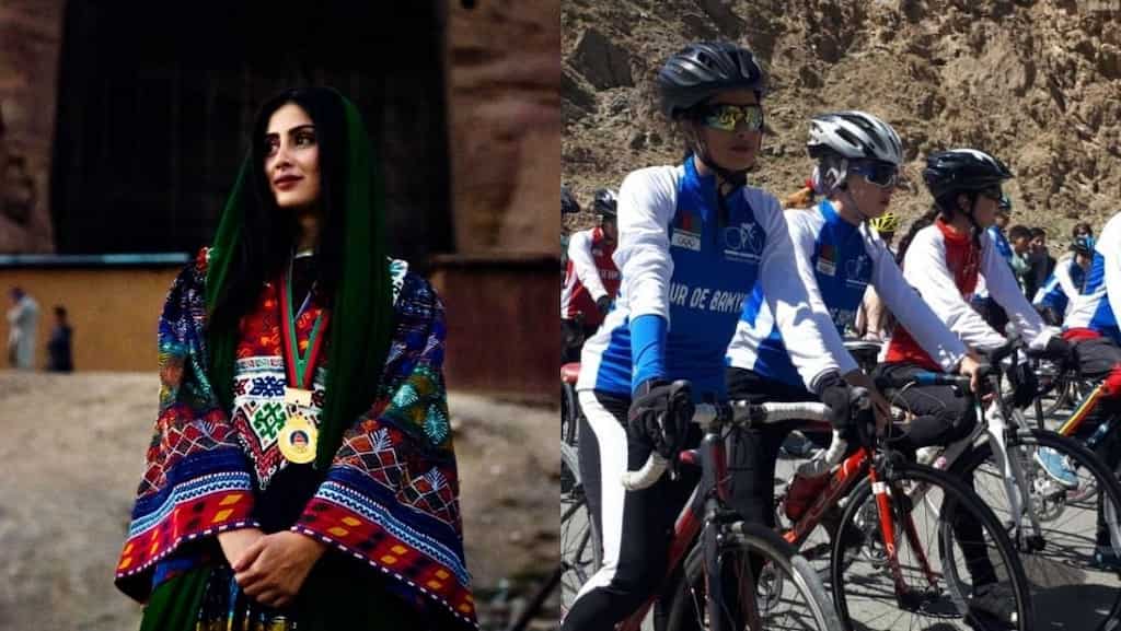 Brave face of Afghanistan led by female cyclists breaking taboos