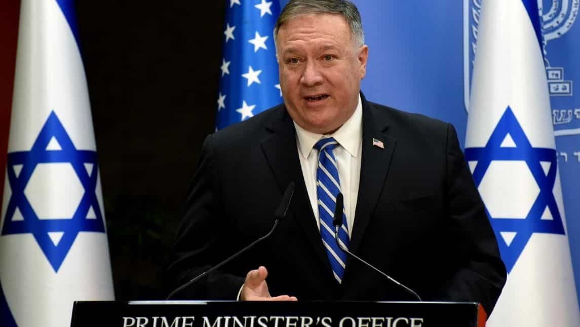 Pompeo takes off on first official direct Tel Aviv-Khartoum flight