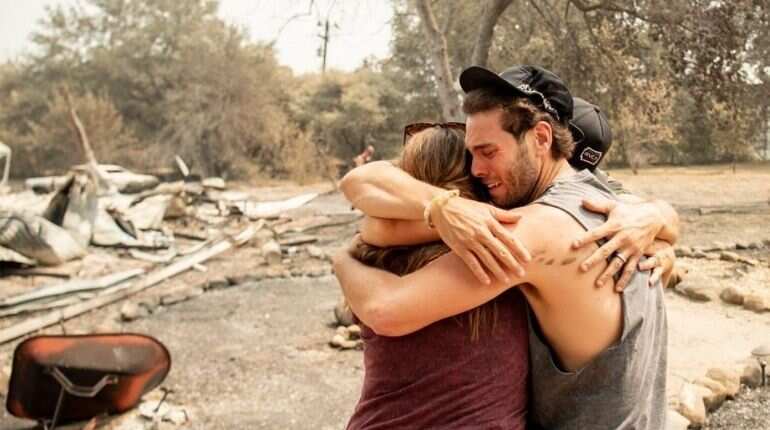 'Nearly two dozen major fires'