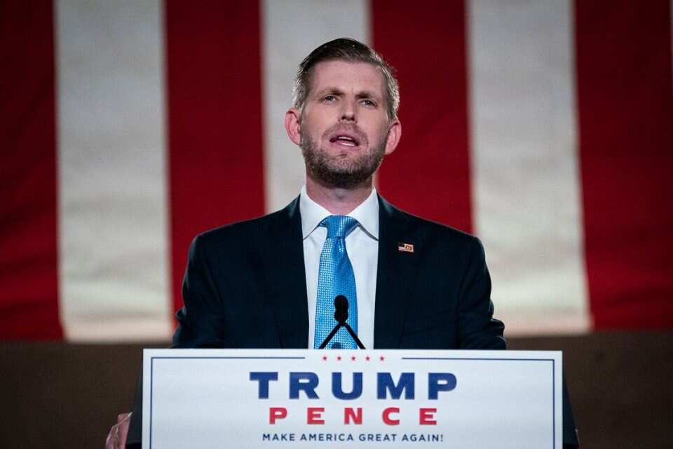 Donald Trump's son lashes out on rival Joe Biden, calls him 'pushover' to China