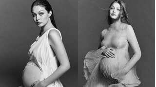 Gigi Hadid looks stunning as she flaunts baby bump in a pregnancy photoshoot