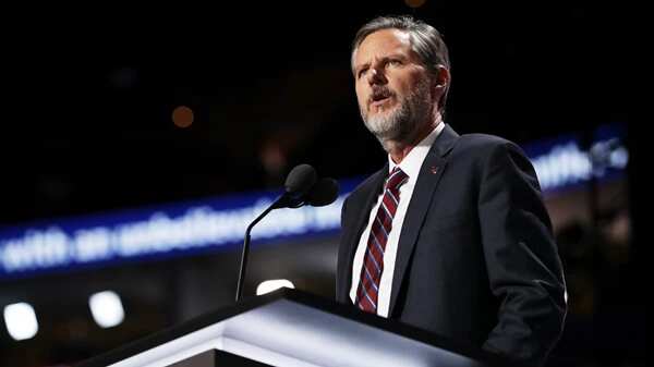 Trump's aide Jerry Falwell quits university after sex scandal