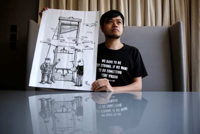 Hong Kong's new security law inhibits anxious artists