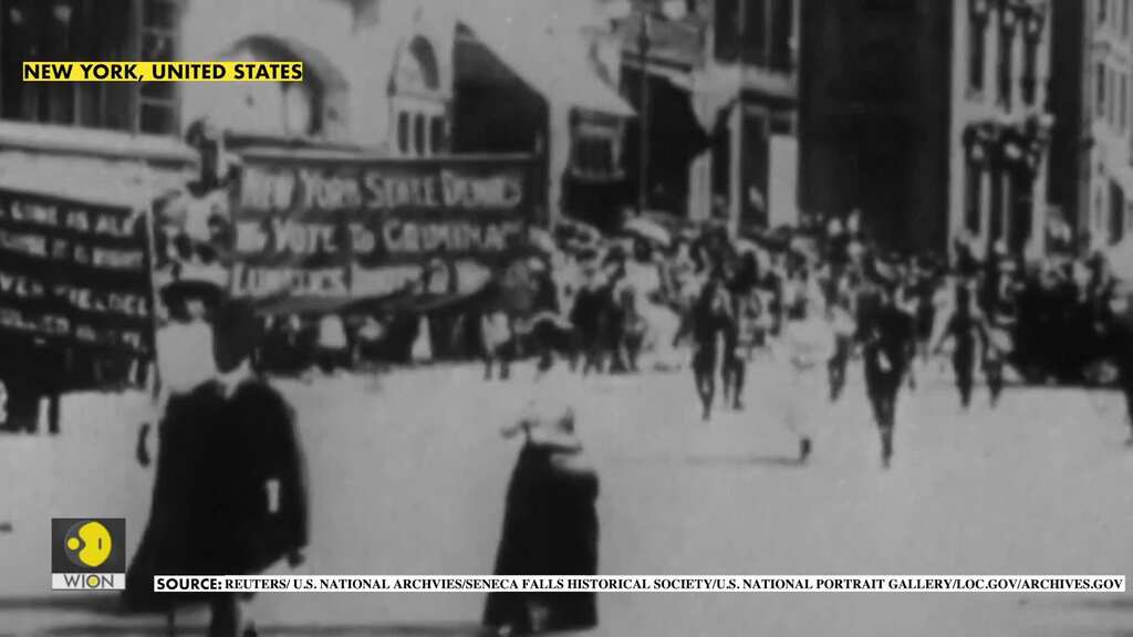 U.S. marks 100th anniversary of women's vote, though not for all