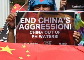 US targets Chinese individuals, companies over South China Sea work