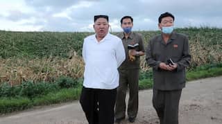 North Korea leader Kim Jon-un says Typhoon Bavi caused 'little damage'