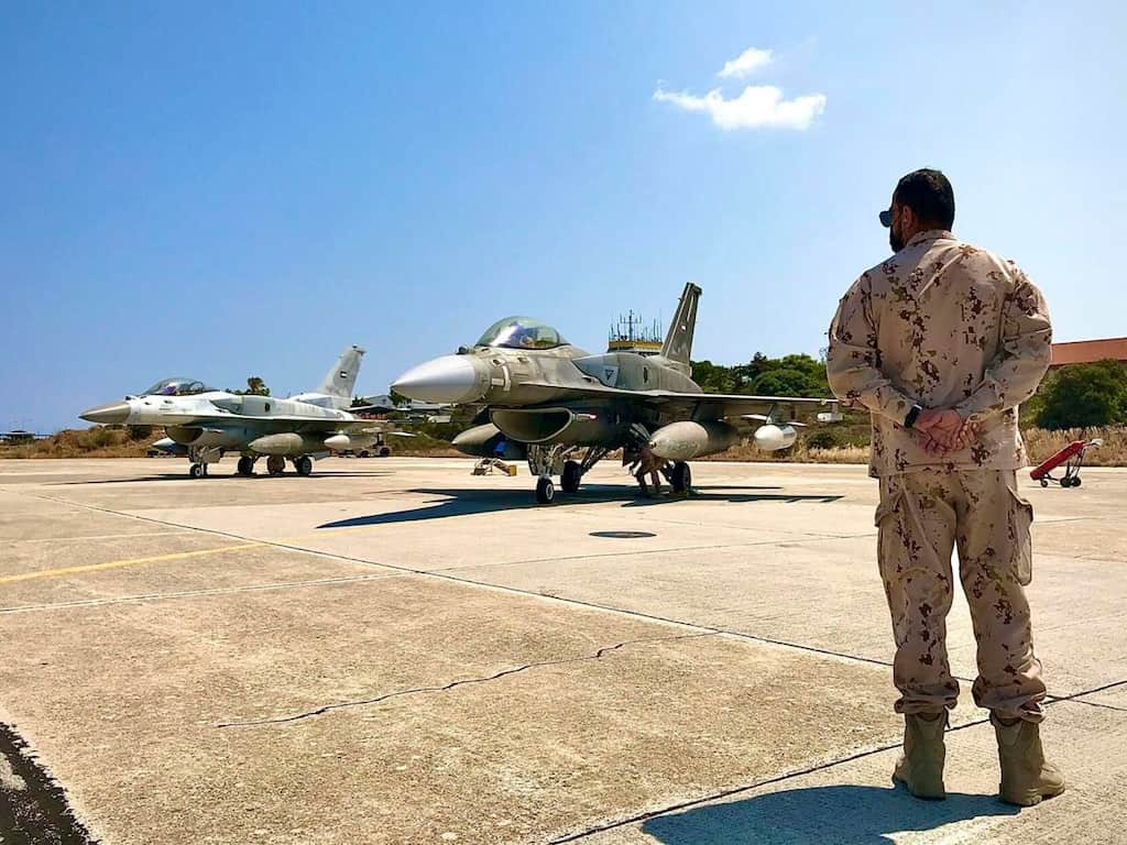 Greece & UAE hold military exercises in East Mediterranean