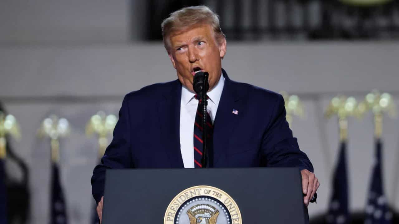 Trump says people protesting in Washington on Thursday were 'thugs' Trump says people protesting in Washington on Thursday were 'thugs'