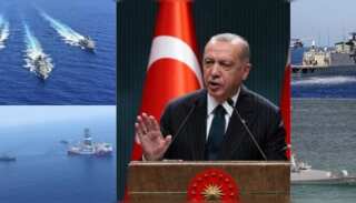Now, Turkey stages military exercises in eastern Mediterranean amid tensions with Greece