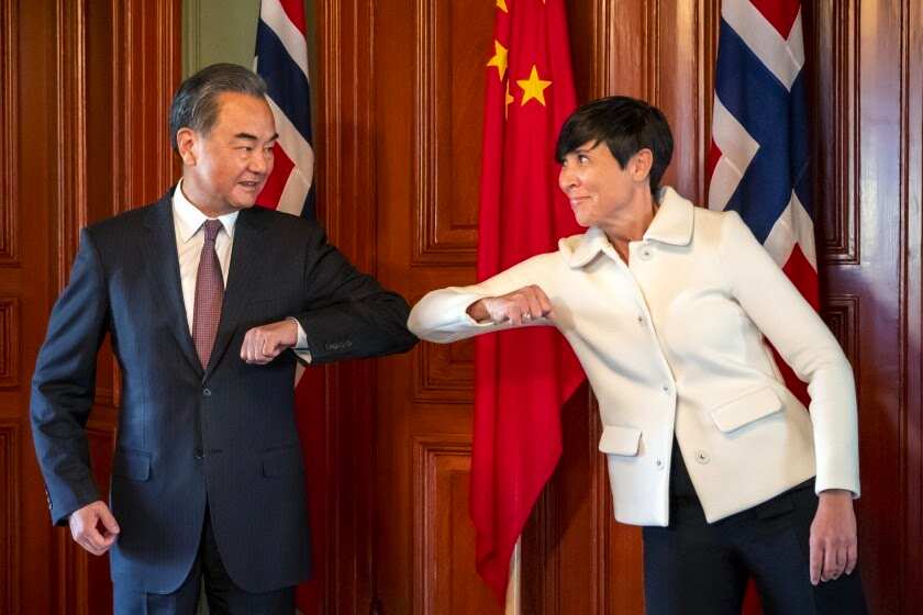 Chinese FM Wang Yi visits Norway, warns over Nobel Peace Prize
