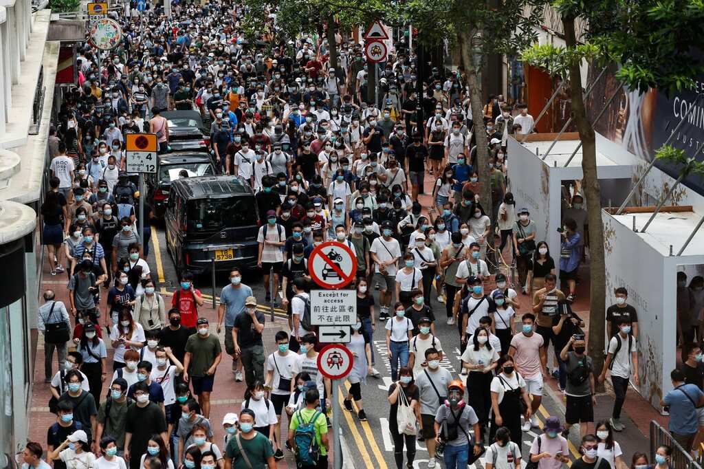 Hong Kong survey shows support grows for pro-democracy goals, 44% back protest movement
